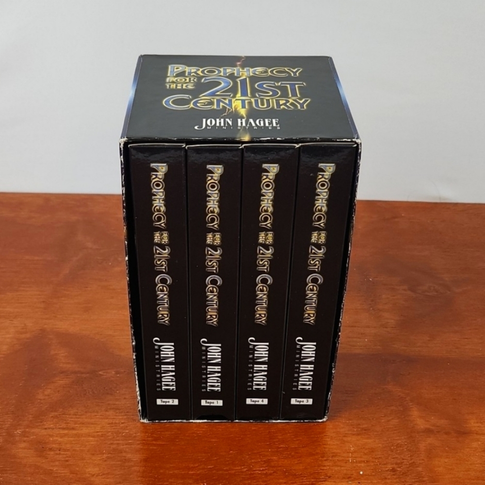 John Hagee Prophecy For The 21st Century 2003 VHS Box Set